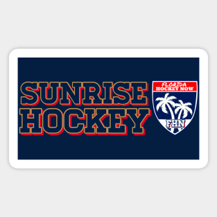 Sunrise Hockey Magnet